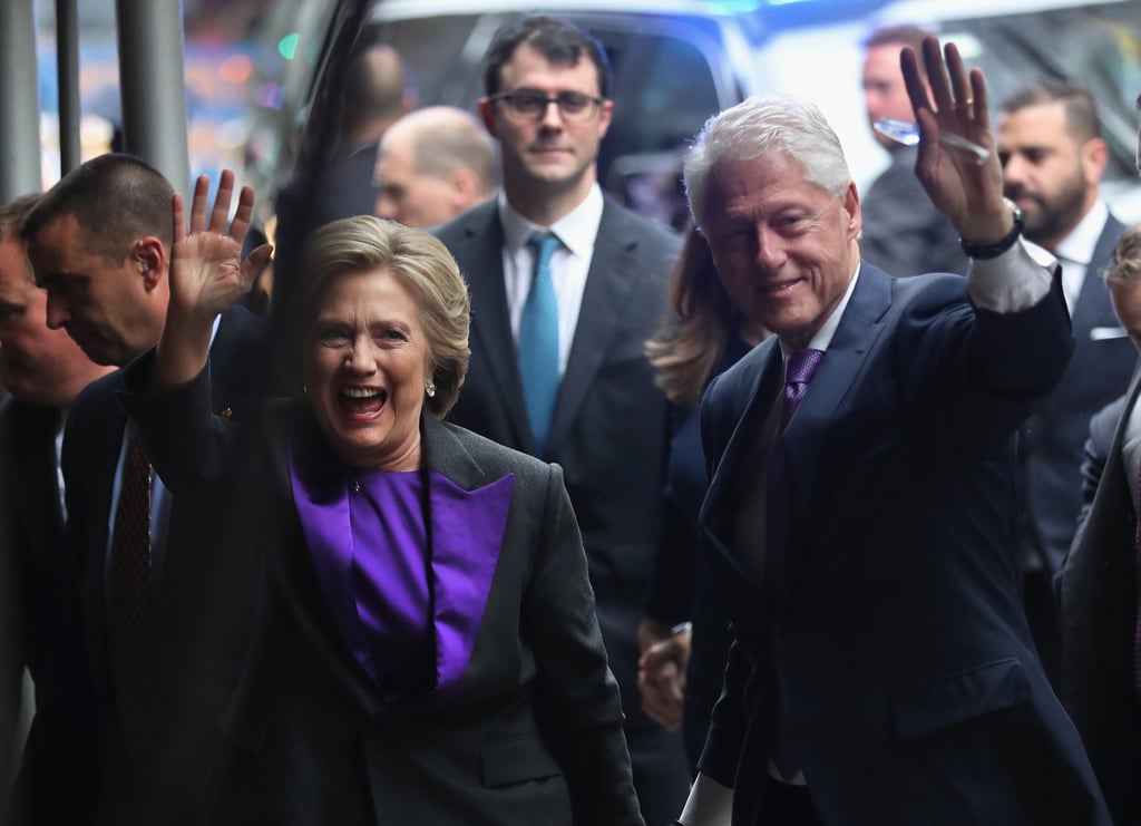 Hillary Clinton's Purple Blazer at Concession Speech 2016