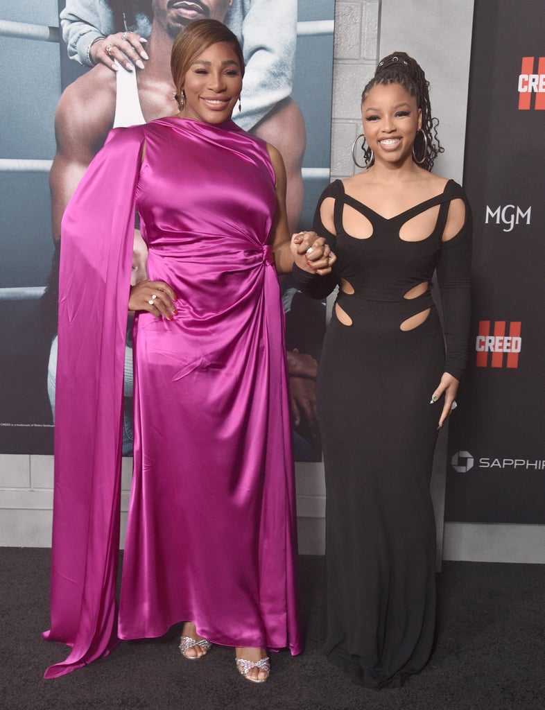 Serena Williams and Chloë at the "Creed III" Premiere