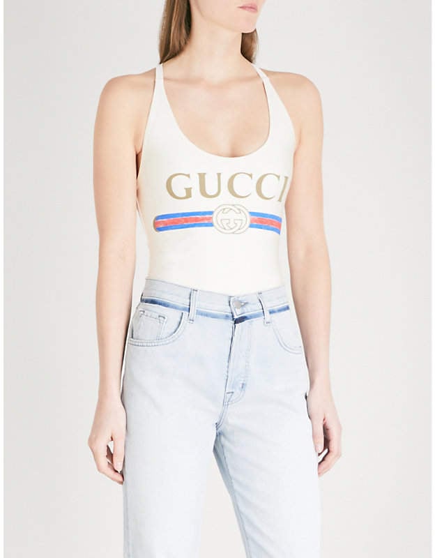 Gucci Logo Swimsuit