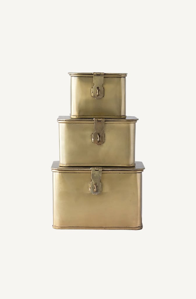 Effortless Composition Brass Boxes