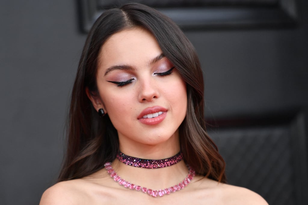 Olivia Rodrigo's Glossier Makeup at 2022 Grammys