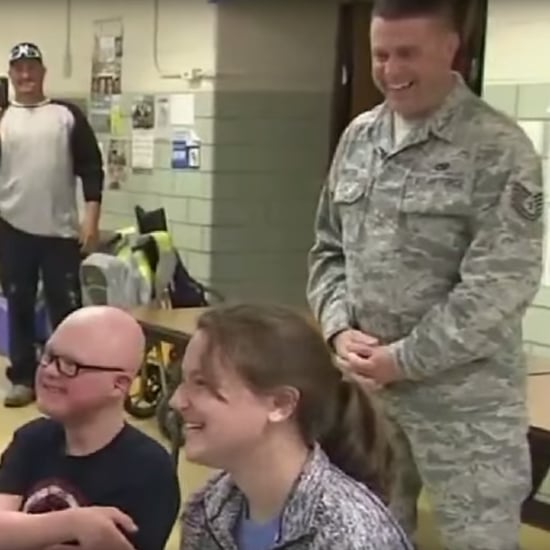 Military Dad Surprises Son With Down Syndrome