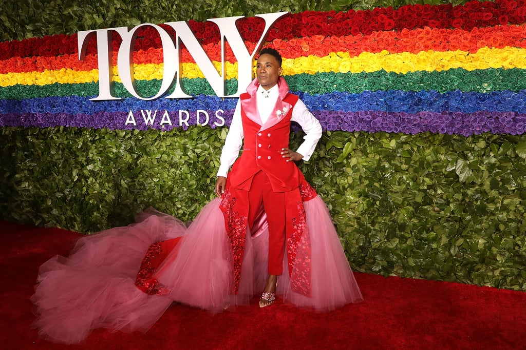 Billy Porter Wears Kinky Boots Curtain at Tony Awards 2019