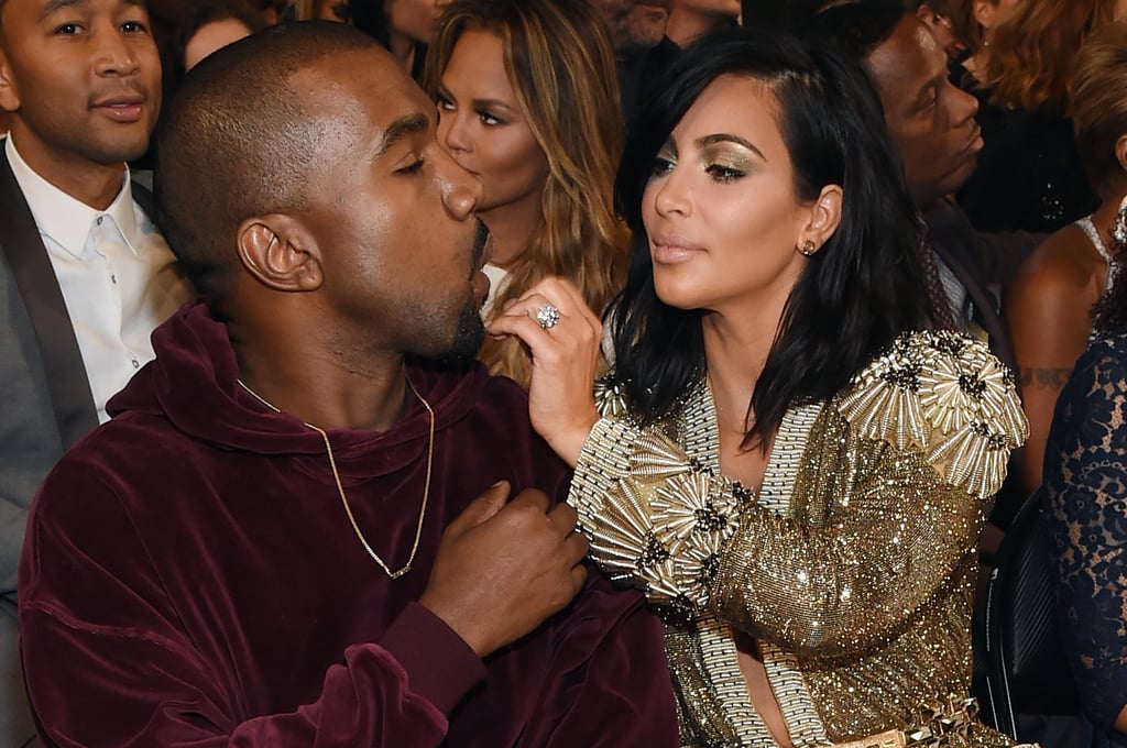 Kanye West and Kim Kardashian