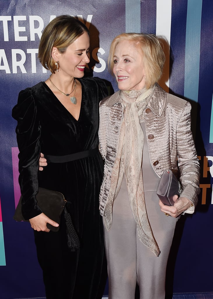 Sarah Paulson and Holland Taylor at Literacy Partners Gala POPSUGAR