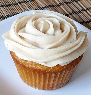 Brown Butter Pumpkin Cupcakes