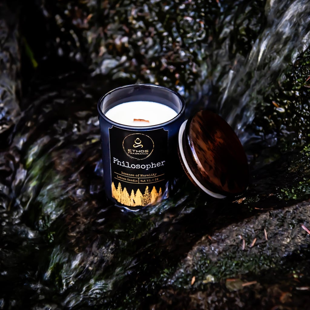 Ethos Lotion Candles with Masculine Scents