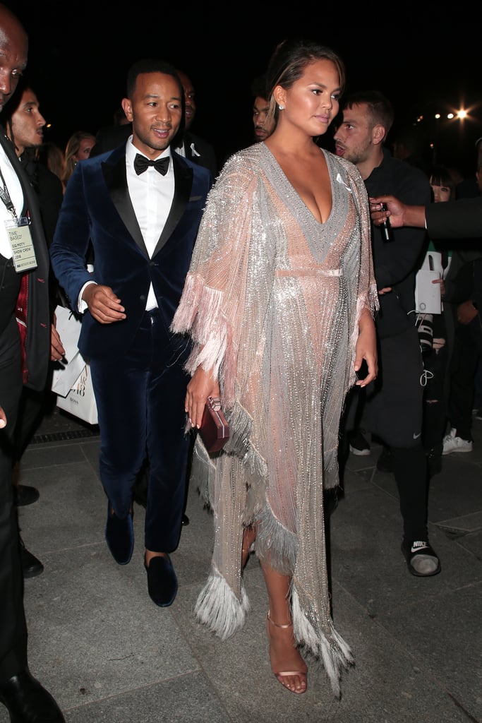 Chrissy Teigen's Dress at the GQ Men of the Year Awards 2018