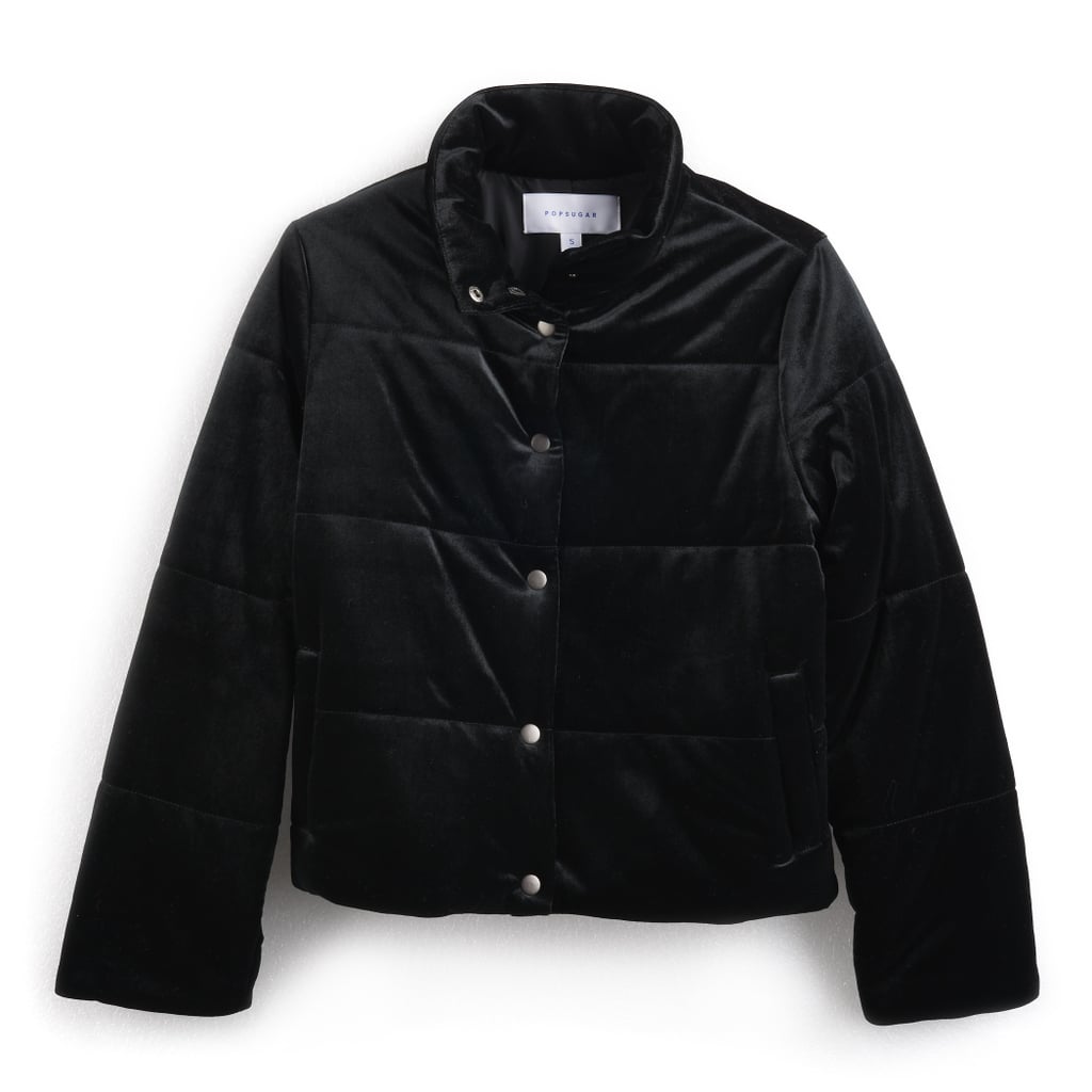Velvet Puffer Jacket