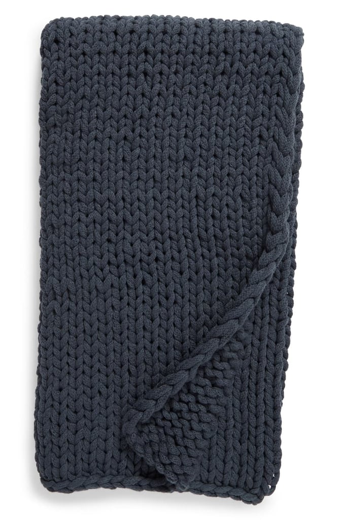 Treasure & Bond Jersey Rope Throw Blanket
