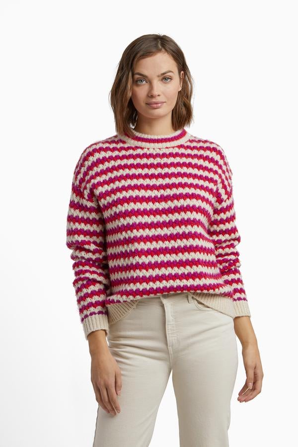 Rebecca Minkoff Vintage Striped Katherine Sweater | Zoey Deutch's My ...