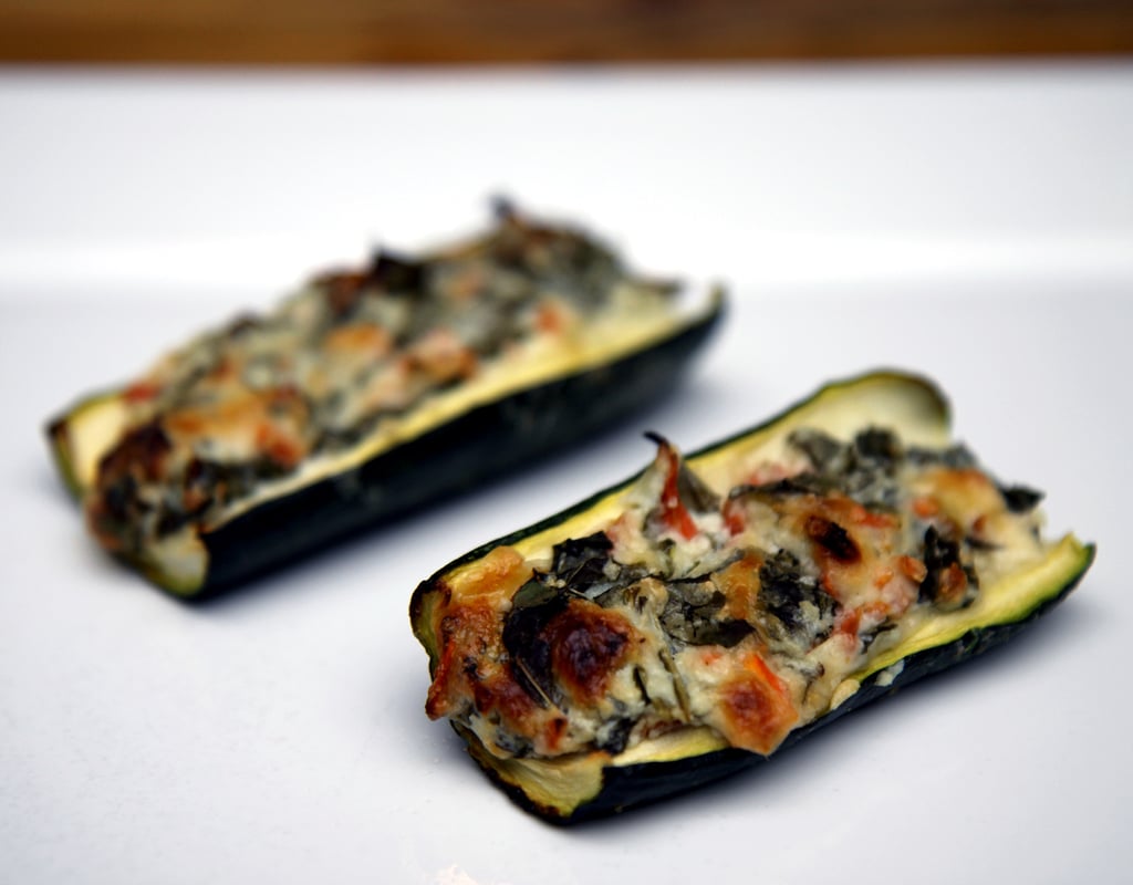 Creamy Zucchini Boats