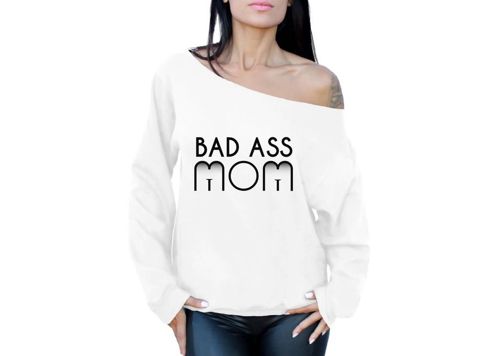Badass Mom Oversized Sweater