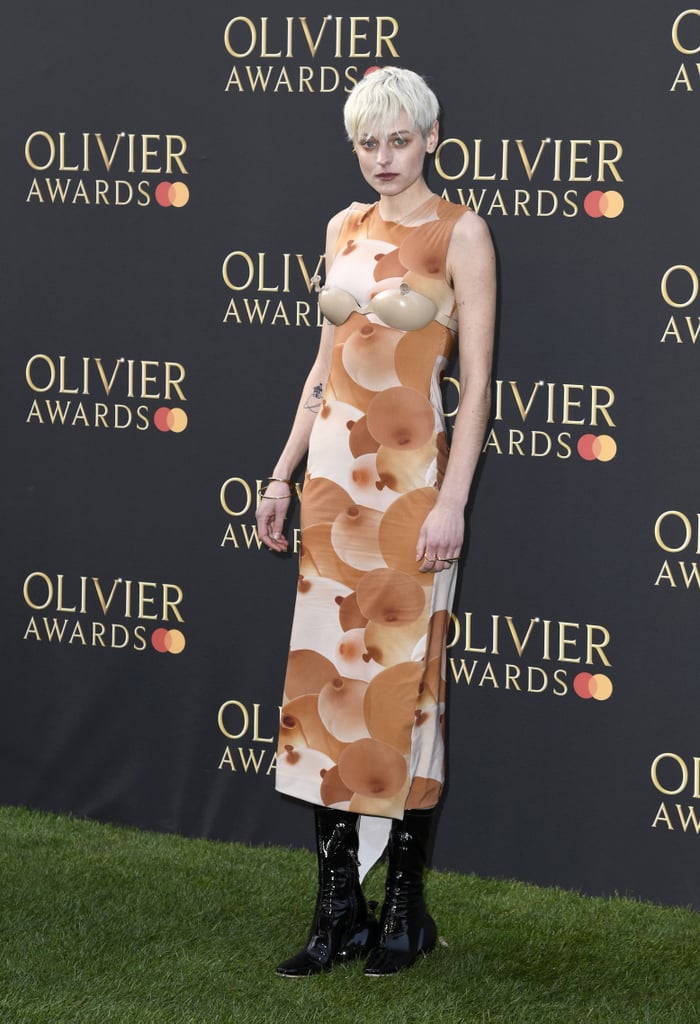 Emma Corrin's Loewe Balloon Dress at the Olivier Awards 2022