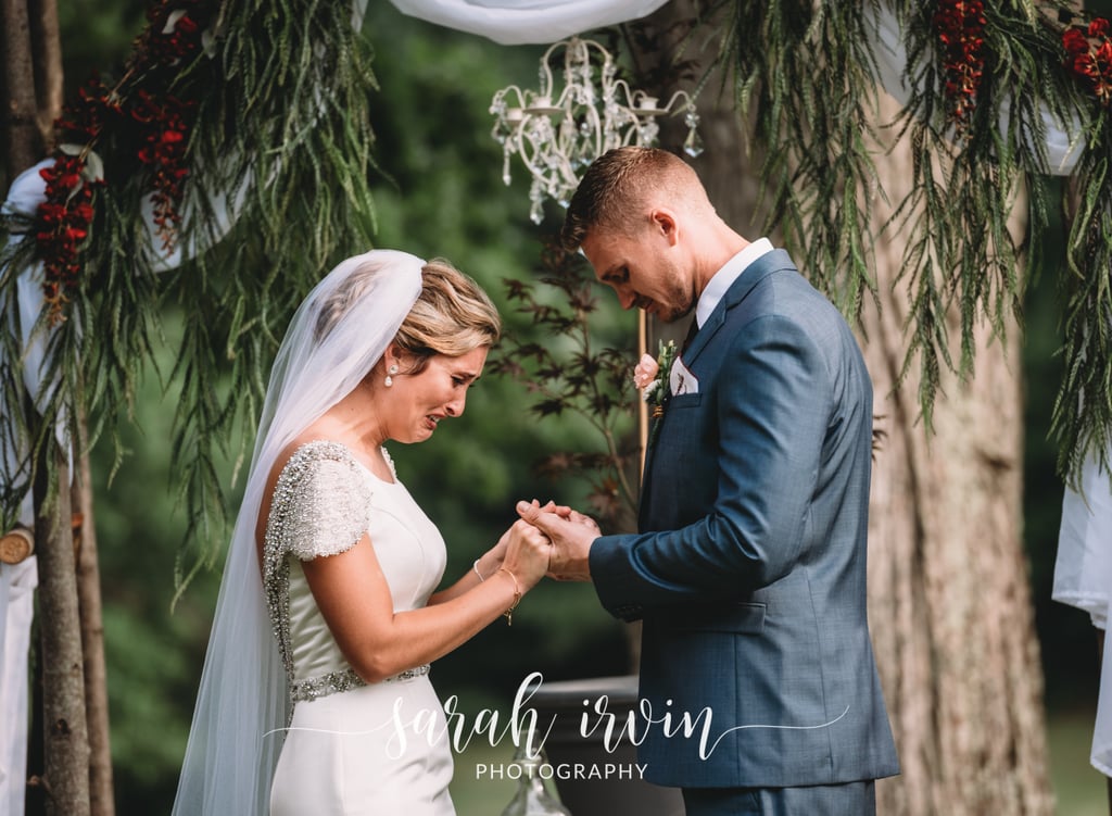 Bride's Grandfather Officiates Wedding After He Passed Away