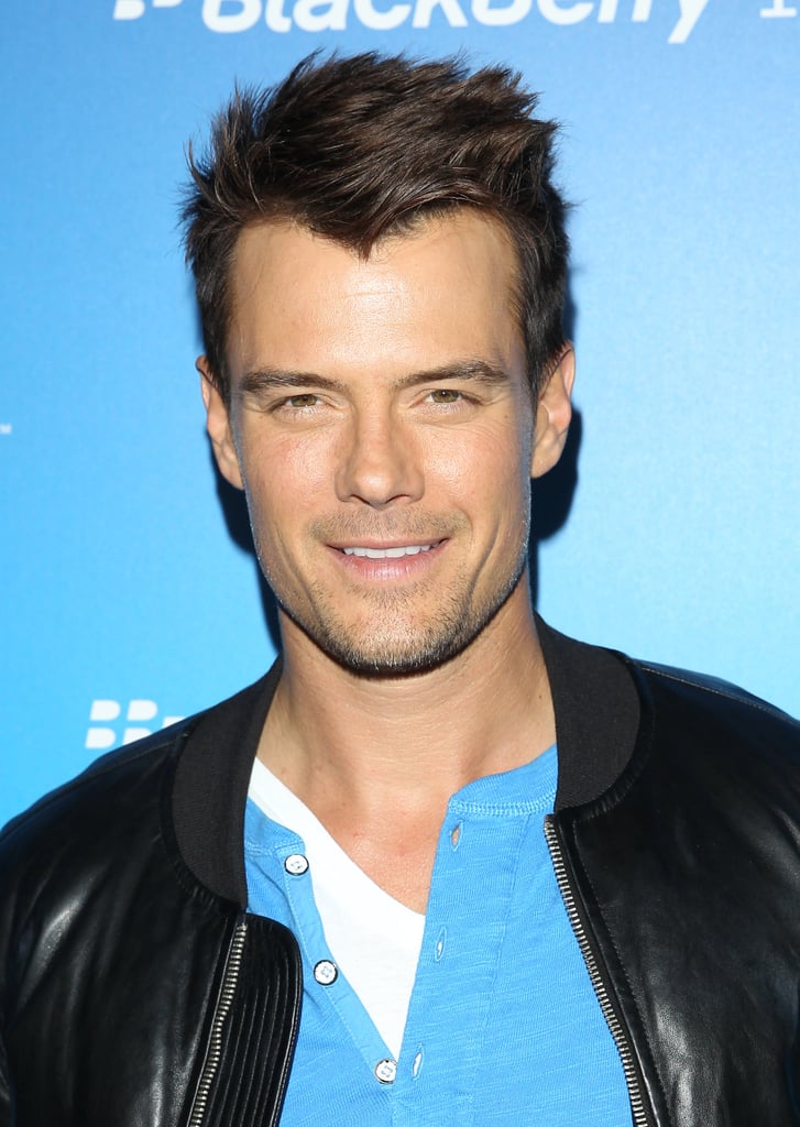 Josh hit the red carpet in March 2013 for BlackBerry's Z10 smartphone launch party.