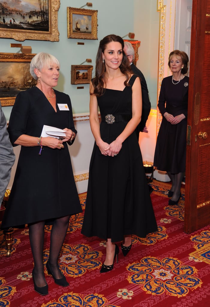Kate Middleton Black Preen Dress at 2016 Place2Be Awards