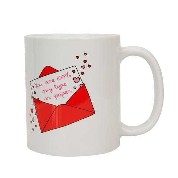 You Are 100% My Type On Paper Mug