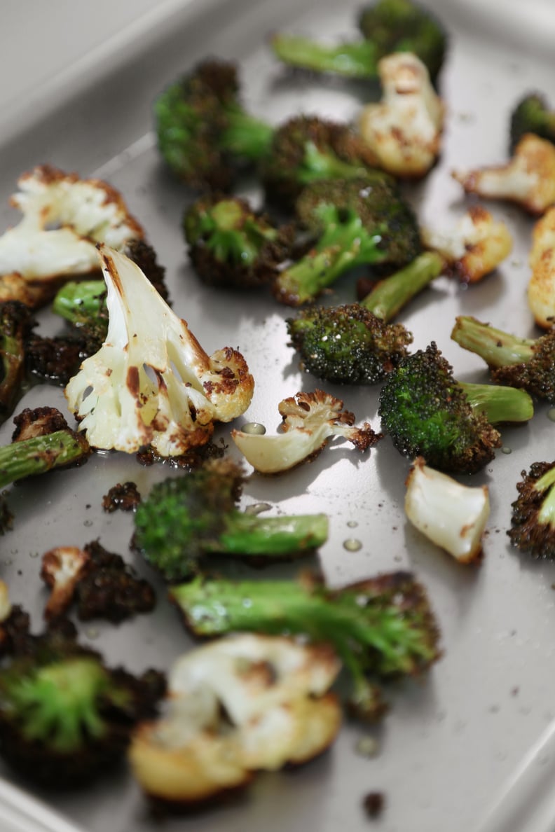 Roast Broccoli and Cauliflower