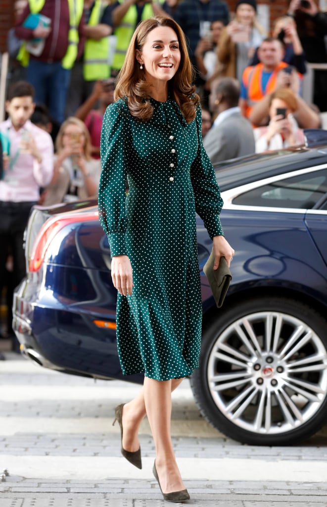 Kate Middleton Polka Dot Dress December 2018 | POPSUGAR Fashion UK