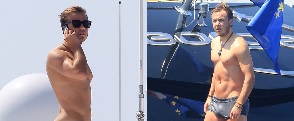 Mario Gotze in Ibiza With His Girlfriend After the World Cup