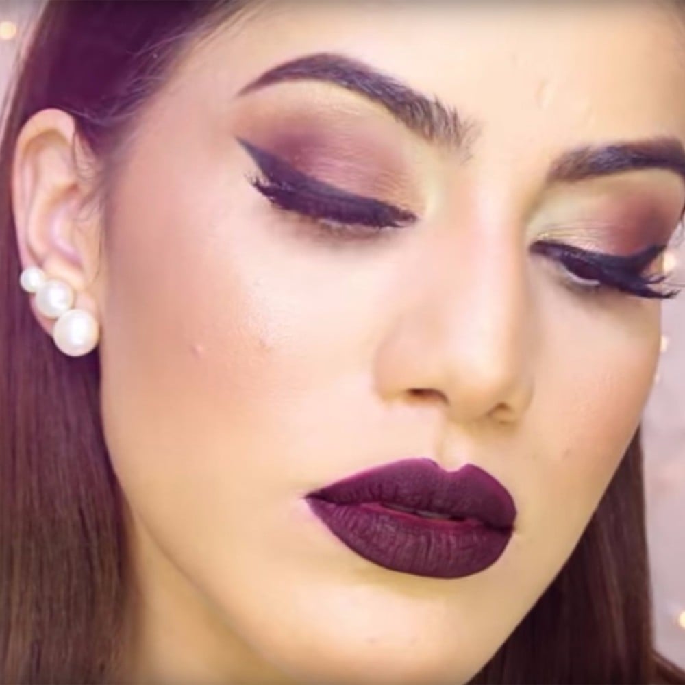 Camila Coelhos Holiday Makeup Tutorial 2016 POPSUGAR Latina