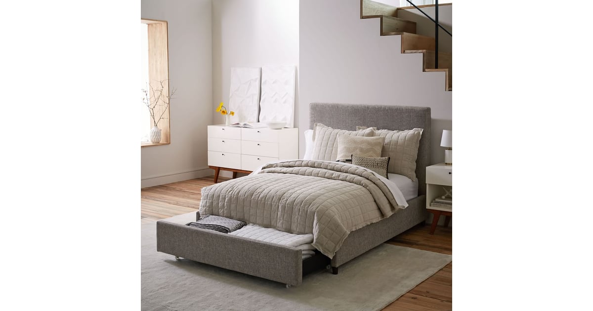 West Elm Contemporary Storage Bed Best SpaceSaving Beds 2021 POPSUGAR Home Photo 15