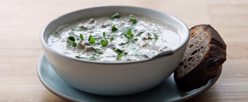 Vegan Mushroom Soup With Cashew Cream