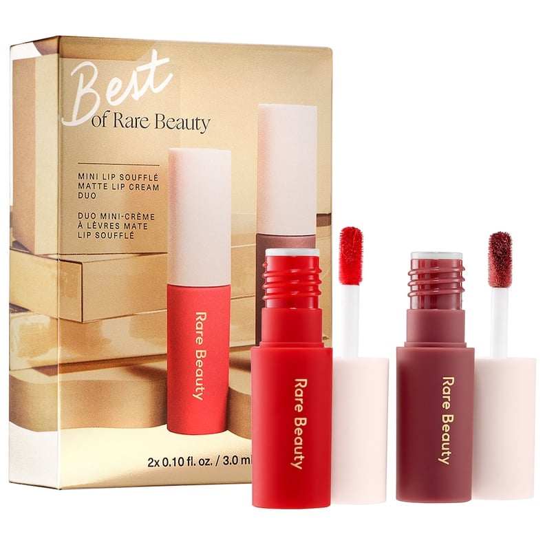 Rare Beauty Mini Lip Souffle Matte Cream Lipstick Duo