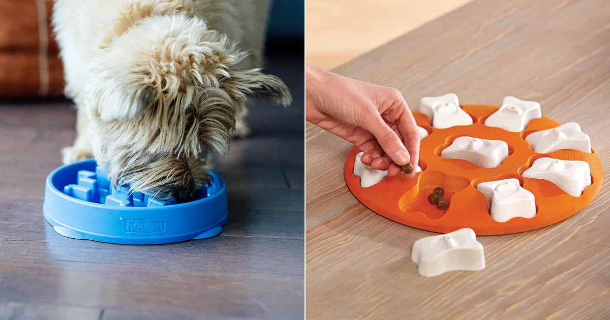 Dog Puzzle Feeder Dog Toy Balls Slow Eating Dog Bowl Dog Food Toy