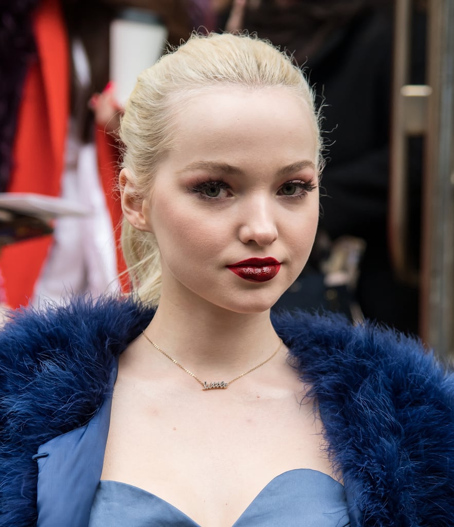 Dove Cameron With Marsala Lips in 2017