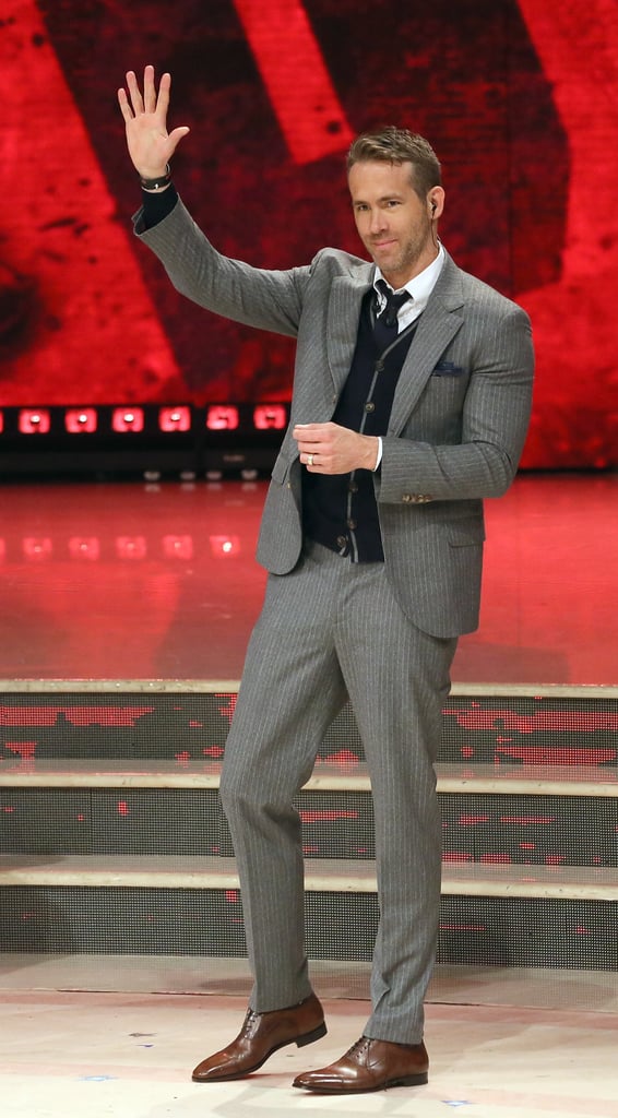 Ryan Reynolds Performs On Dancing With The Stars May 2018 Popsugar Celebrity Uk Photo 5 