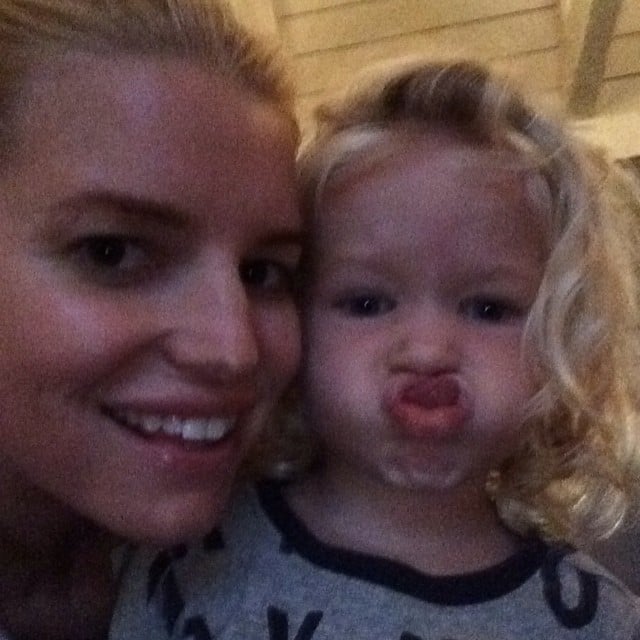 Maxwell Johnson (and her mom, Jessica Simpson) wished their followers a good night!
Source: Instagram user jessicasimpson