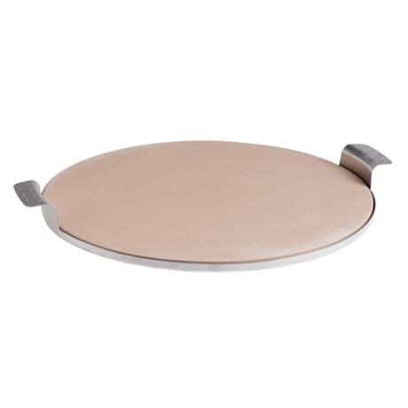 Our Table™  15-Inch Round Pizza Stone With Stainless Steel Tray