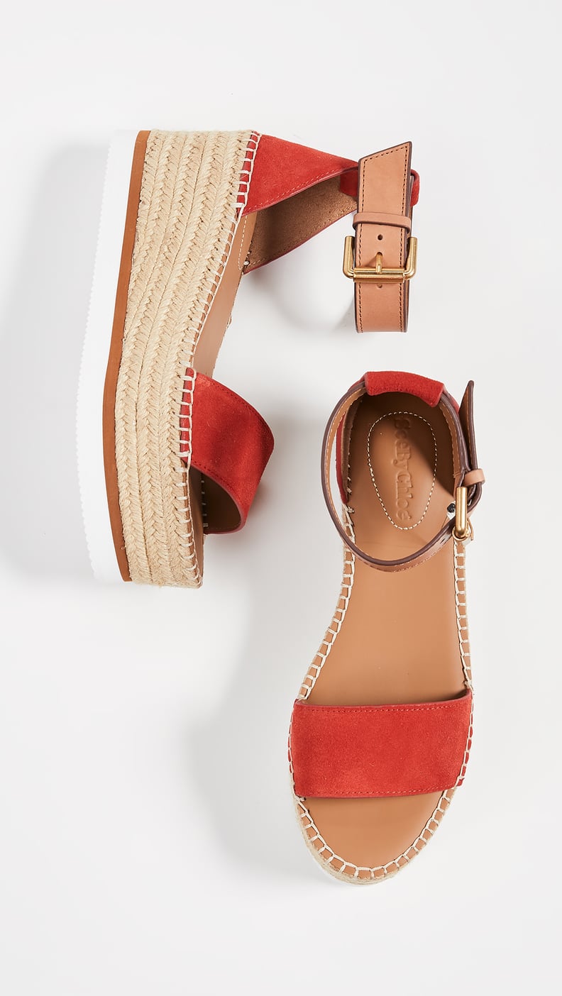 See by Chloe Glyn Mid Wedge Espadrilles