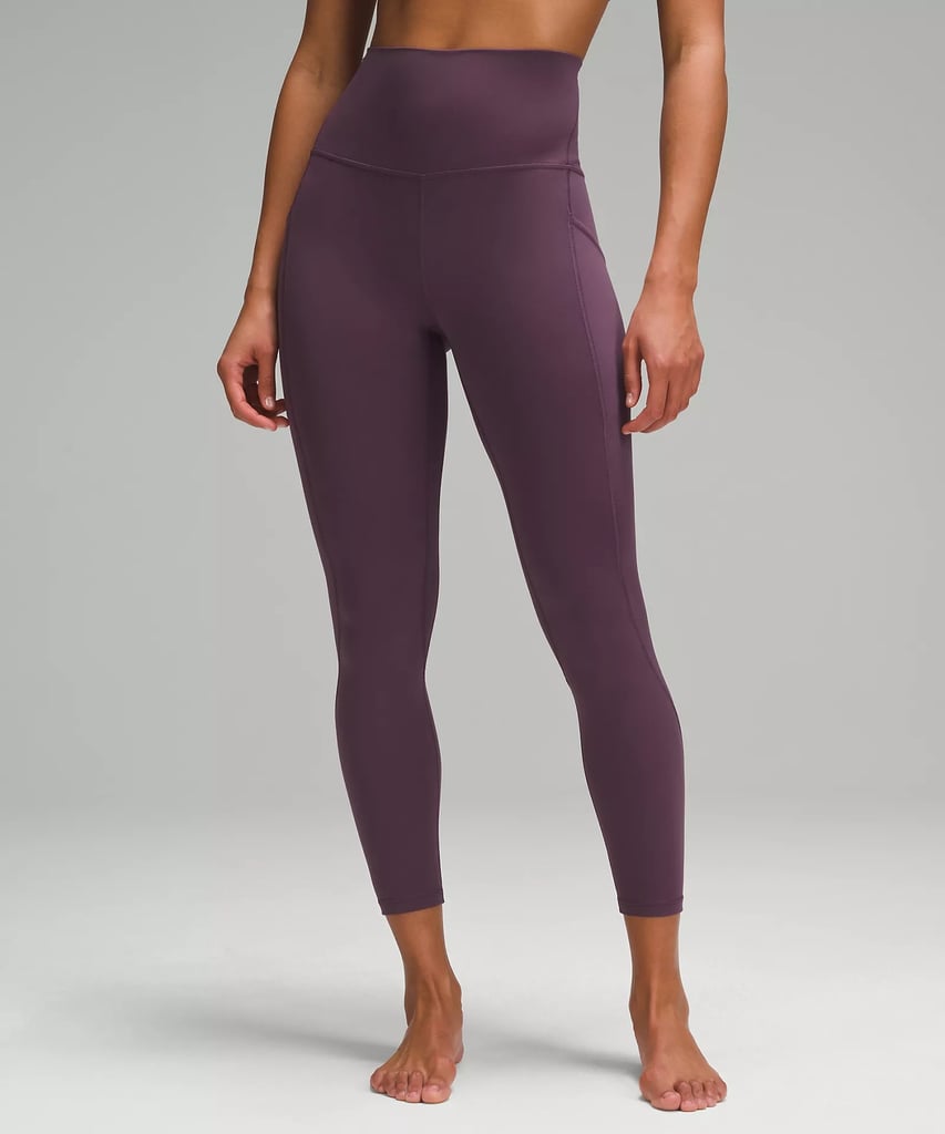 Lululemon Align High-Rise Pant with Pockets 25" in Mauve Multi/Grape Thistle