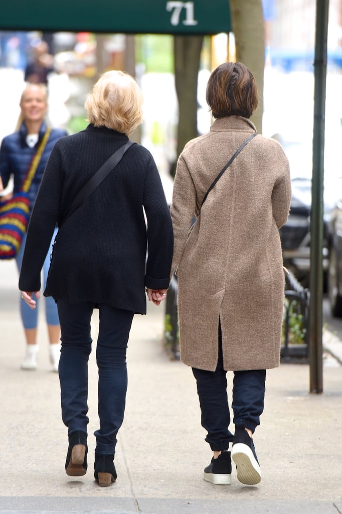 Sarah Paulson and Holland Taylor Out in NYC April 2017