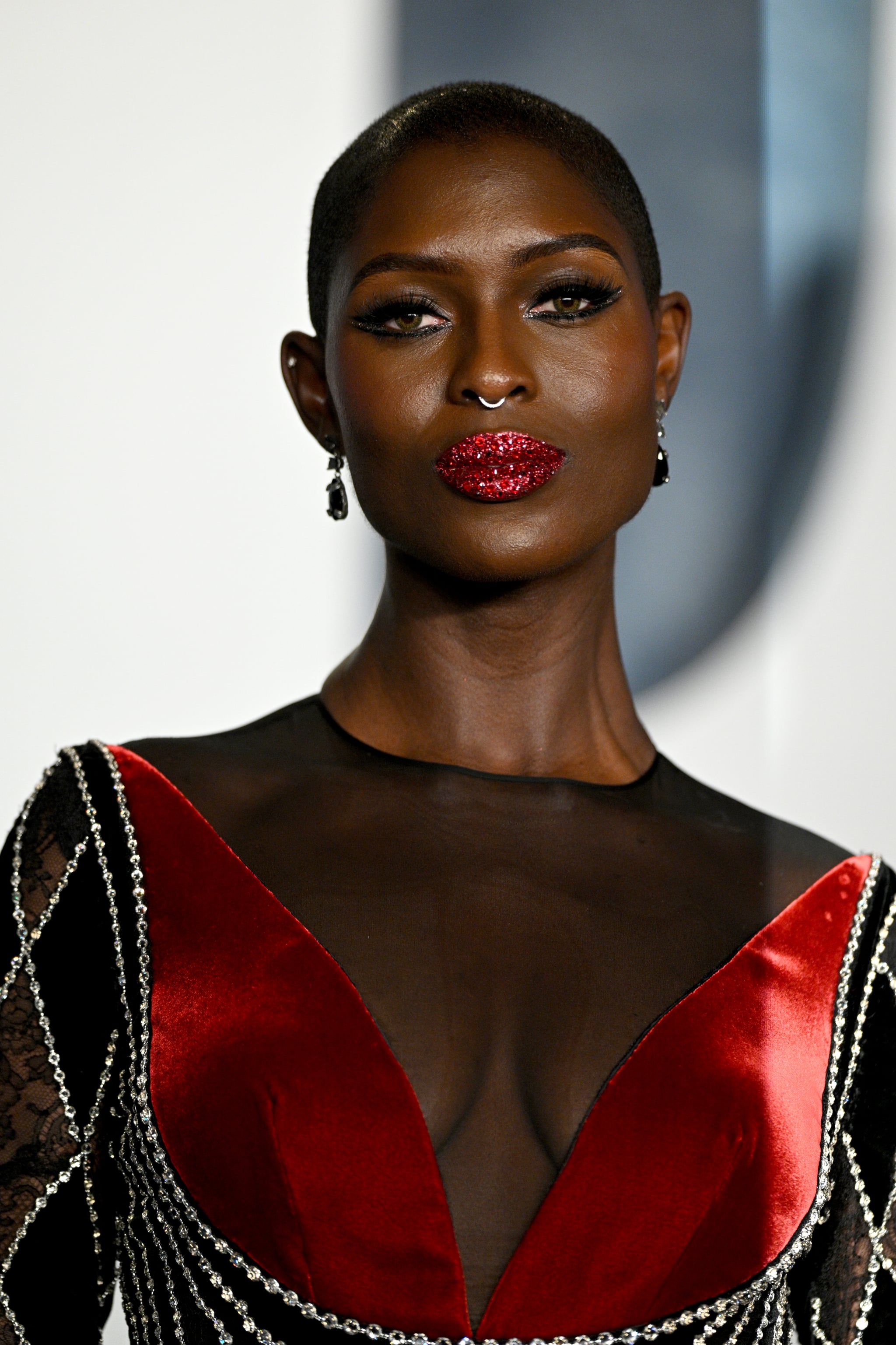 BEVERLY HILLS, CALIFORNIA - MARCH 12: Jodie Turner-Smith attends the 2023 Vanity Fair Oscar Party Hosted By Radhika Jones at Wallis Annenberg Centre for the Performing Arts on March 12, 2023 in Beverly Hills, California. (Photo by Lionel Hahn/Getty Images)