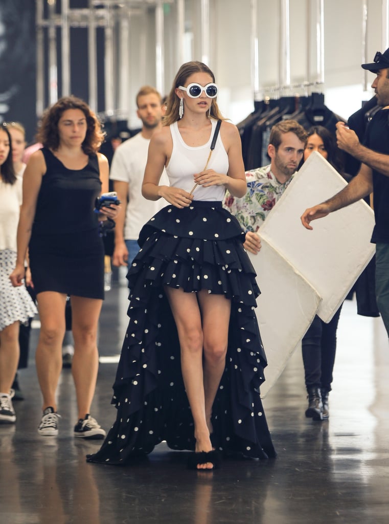 Gigi Hadid Dressing Like Carrie Bradshaw
