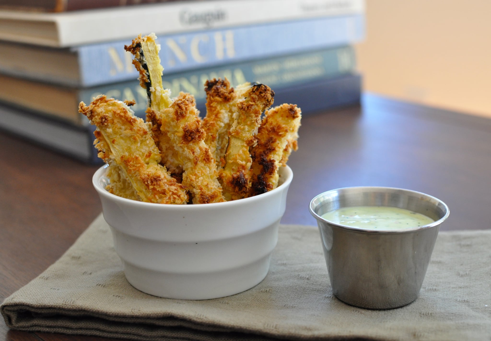 Zucchini Fries With Buttermilk Ranch Dip Unique Vegetarian Appetizers Popsugar Food Photo 27