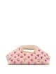 Khaore Flower Appliqué Detailed Clutch