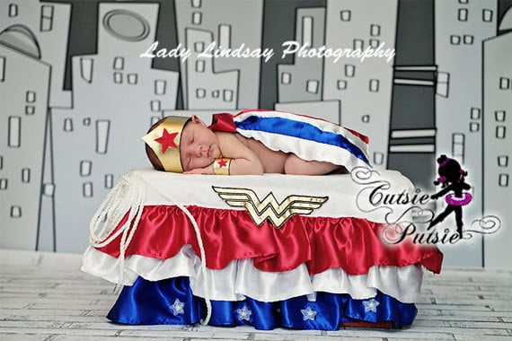 Wonder Woman Baby Cape and Accessories