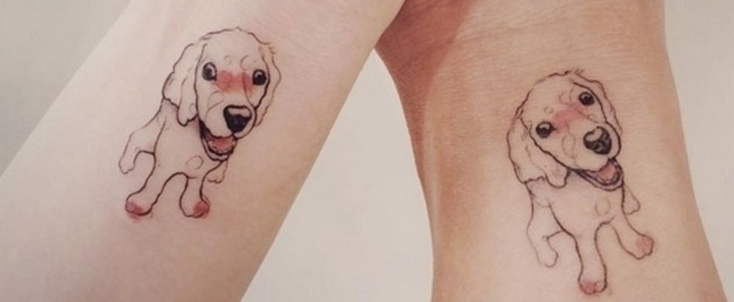 what is a tattoo on a dog