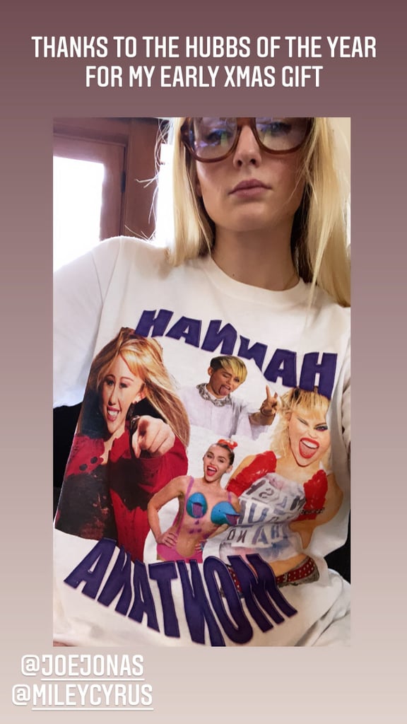 Sophie Turner's Hannah Montana Shirt