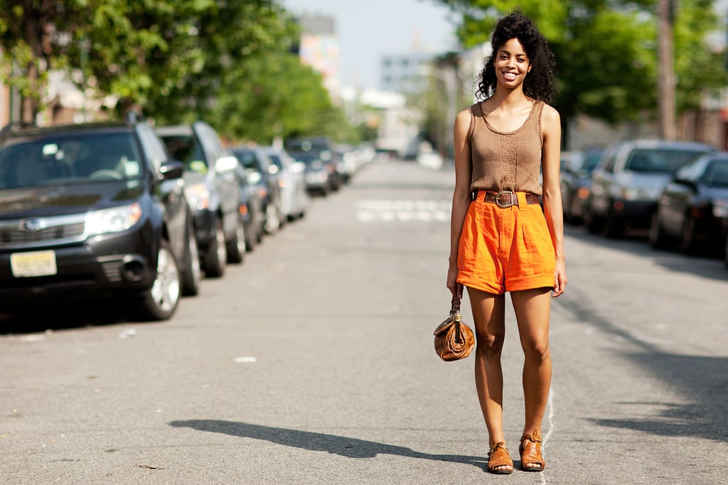 Summer is the season for going bold. Bright shorts offer a surprising pop of color in a neutral look.
Summer is the season for going bold. Bright shorts offer a surprising pop of color in a neutral look.