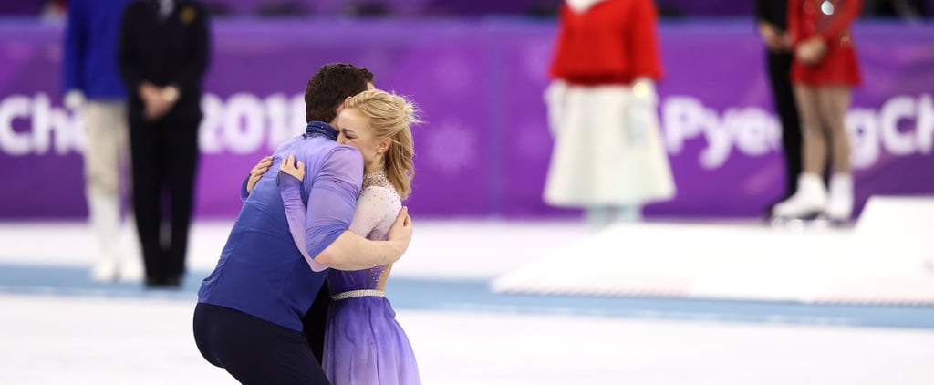 Aljona Savchenko Bruno Massot Winning Gold Reaction