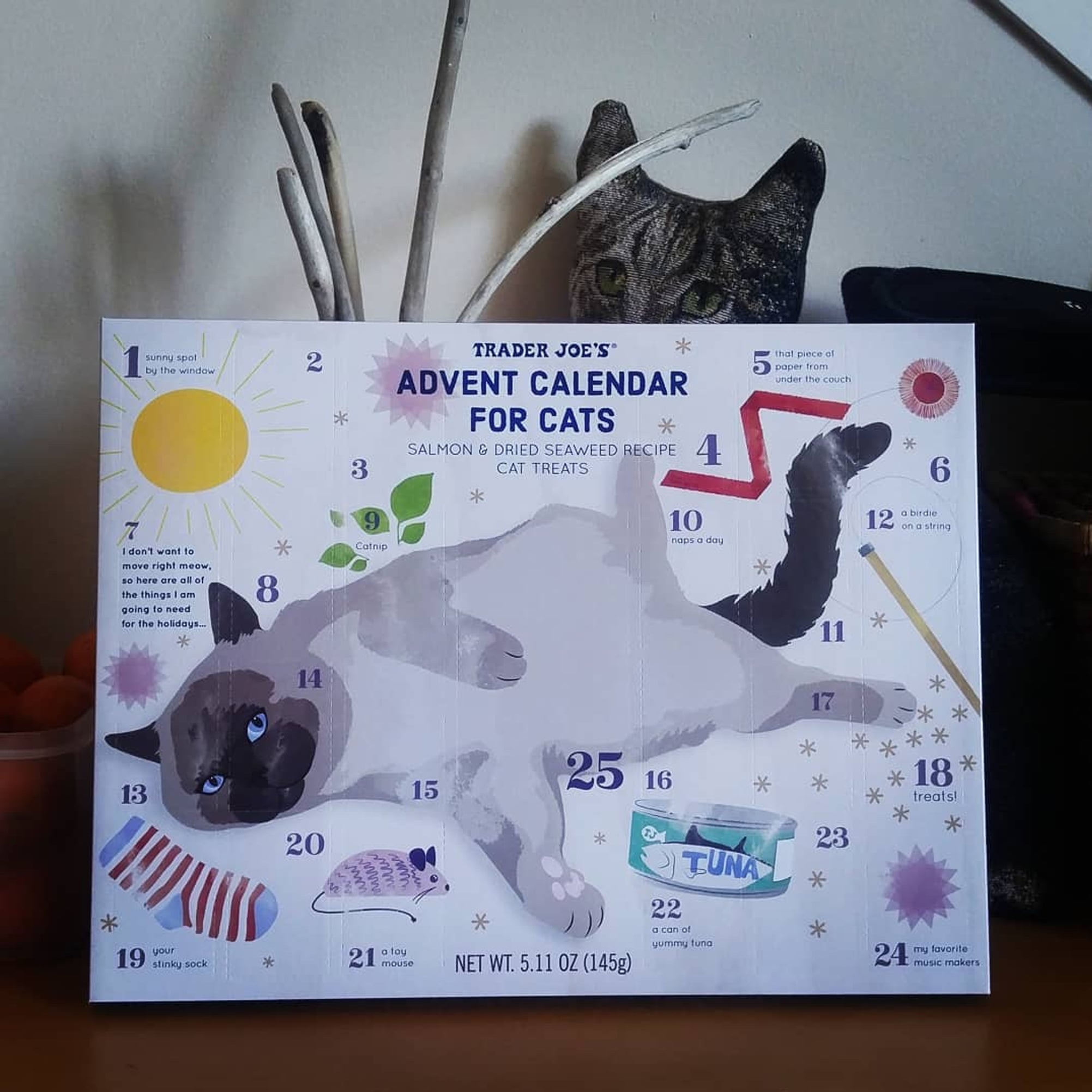 Trader Joe S Advent Calendars For Cats 2019 Popsugar Pets