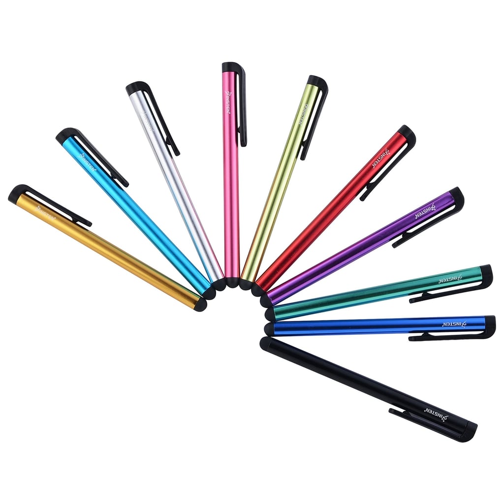 Insten 10-Piece Colourful Universal Touch Screen Stylus Pens