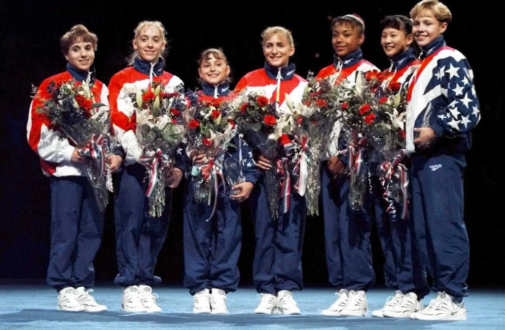 Team USA at the 1996 Olympics USA Olympics Team Uniforms Over the