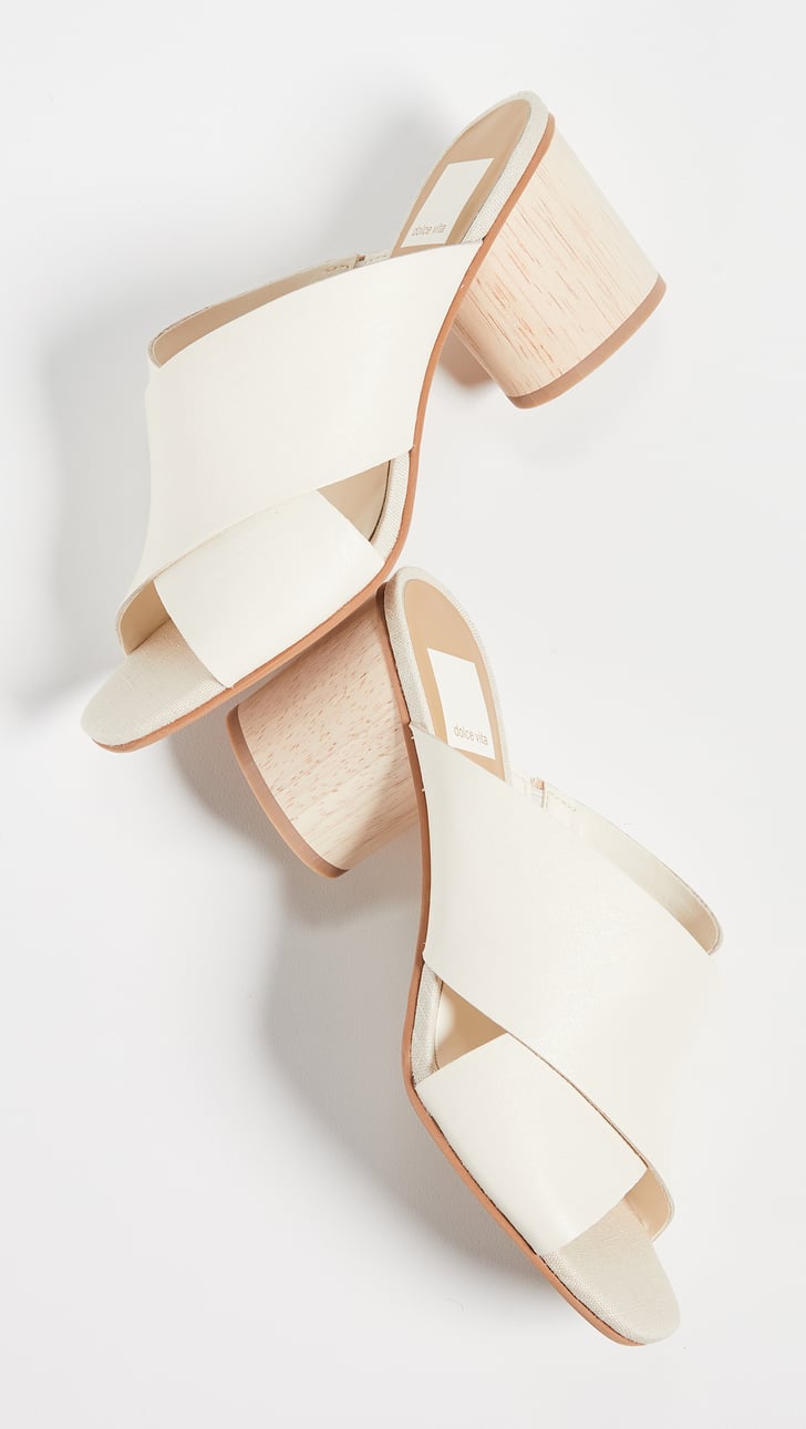 Dolce vita atira cheap block heel mules